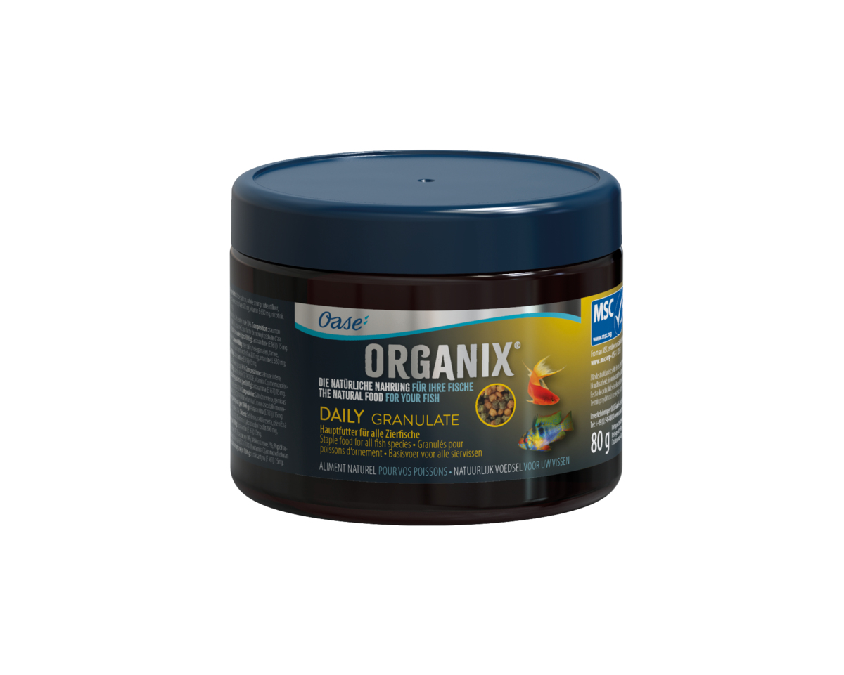Корм для всех видов рыб, ORGANIX Daily Granulate 150 ml