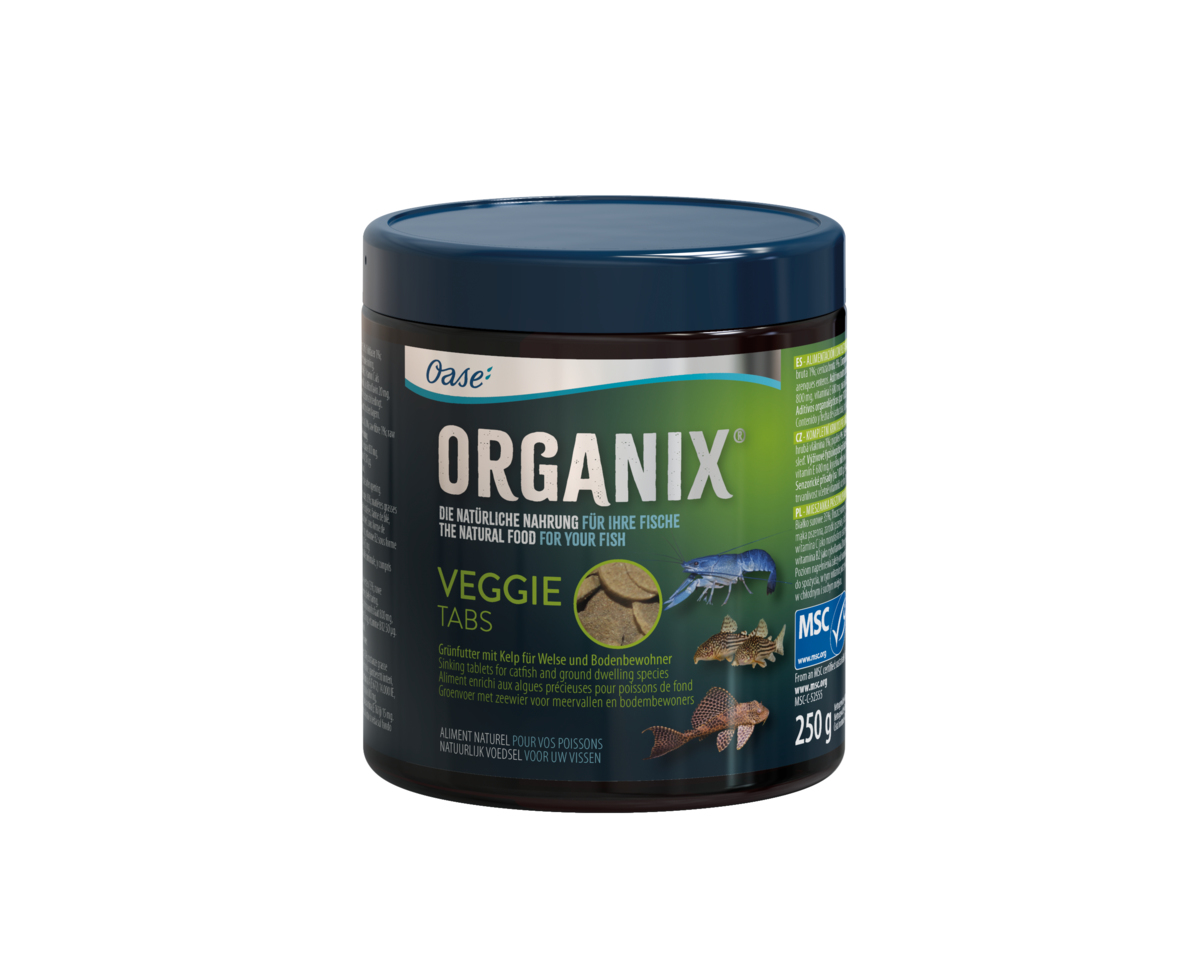 Корм для донных рыб, ORGANIX Veggievore Tabs 550 ml