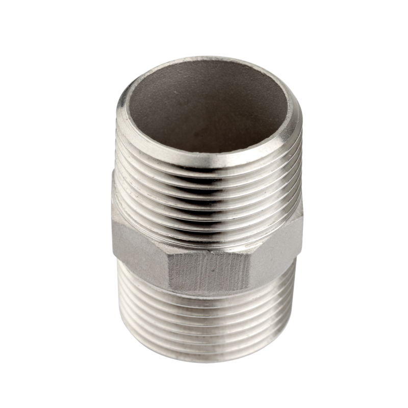 Нипель Hexagon nippel 15 silver