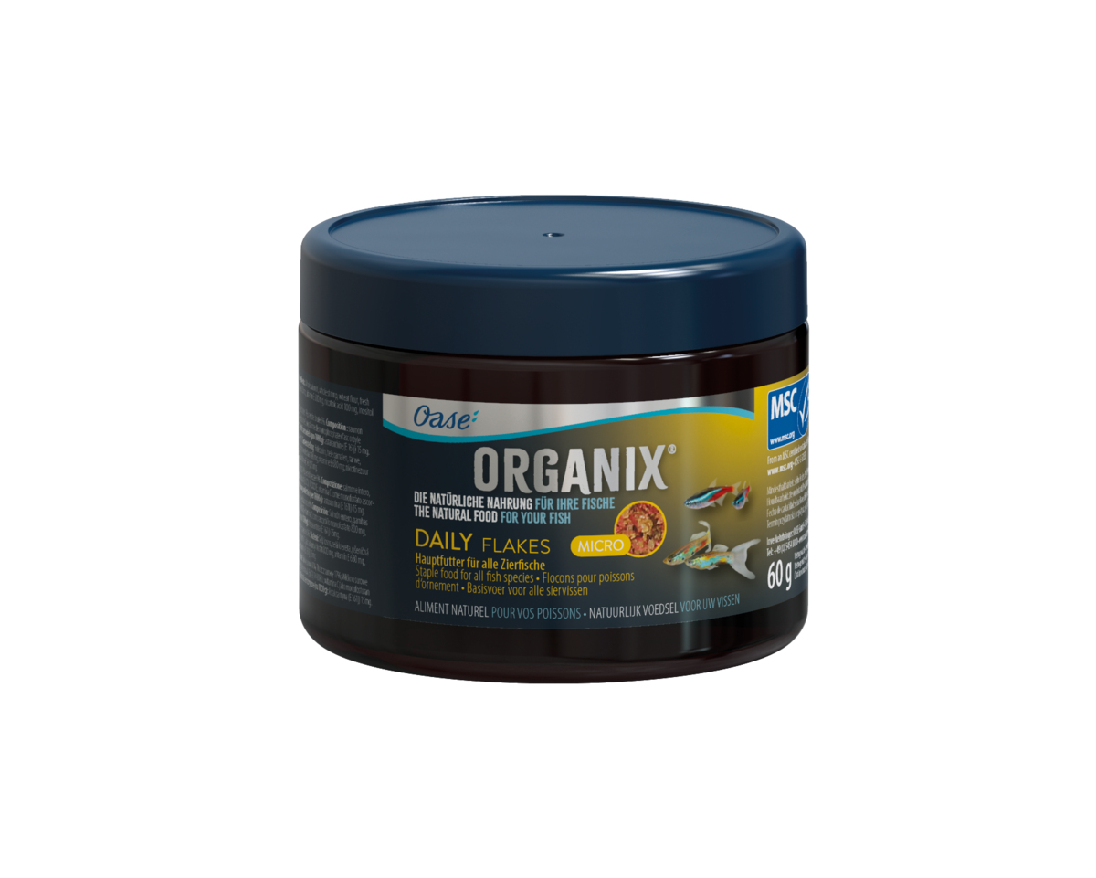 Корм для всех видов рыб, ORGANIX Daily Micro Flakes 150 ml