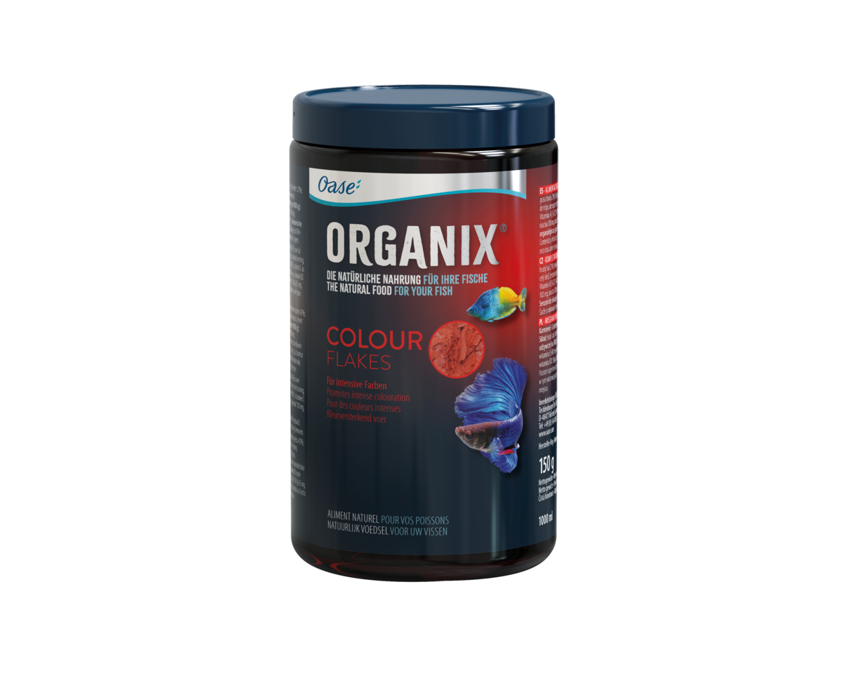 Корм для сохранения цвета всех рыб, ORGANIX Colour Flakes 1000 ml