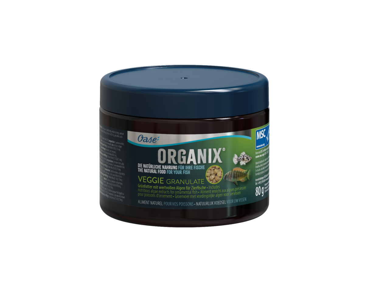 Корм для травоядных рыб, ORGANIX Veggievore Granulate 150 ml