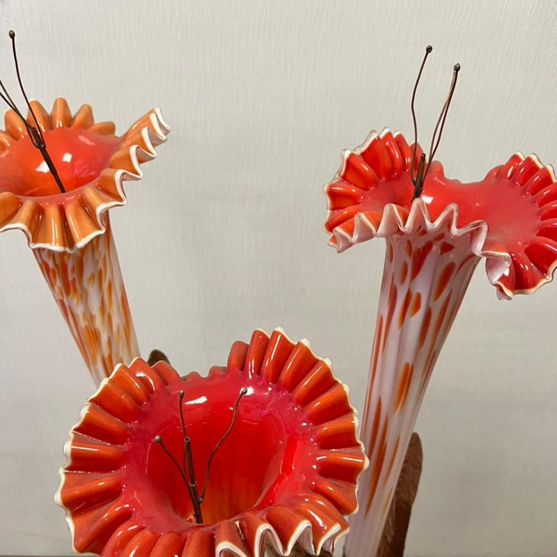 Фонтан из меди Samander red 125 glass 