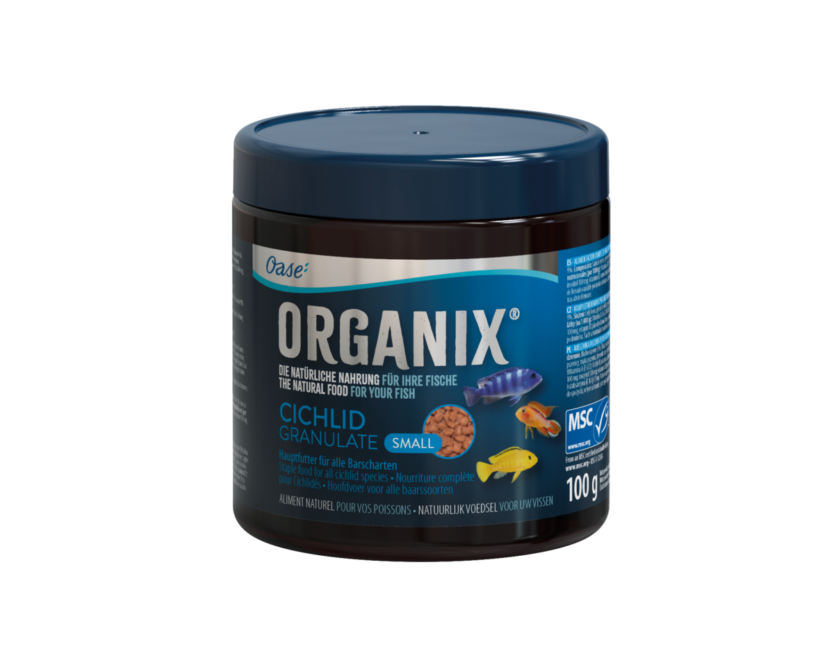 Корм для цихлид, ORGANIX Cichlid Granulate S 250 ml