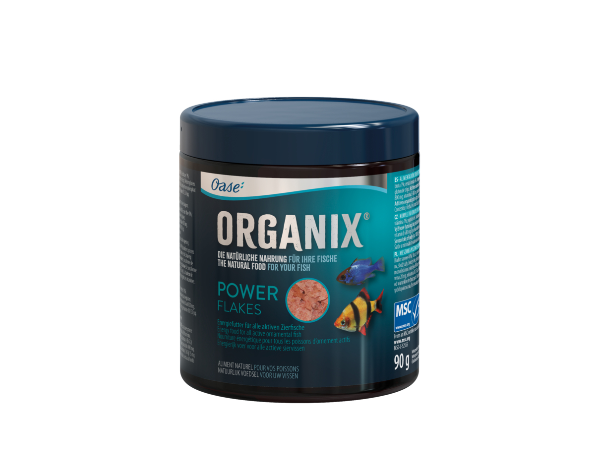Корм для всех видов рыб, ORGANIX Power Flakes 550 ml