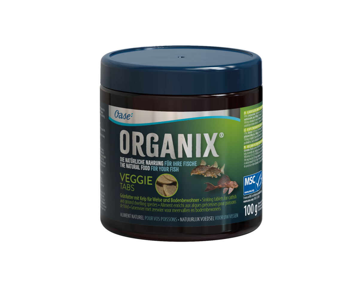 Корм для донных рыб, ORGANIX Veggievore Tabs 250 ml