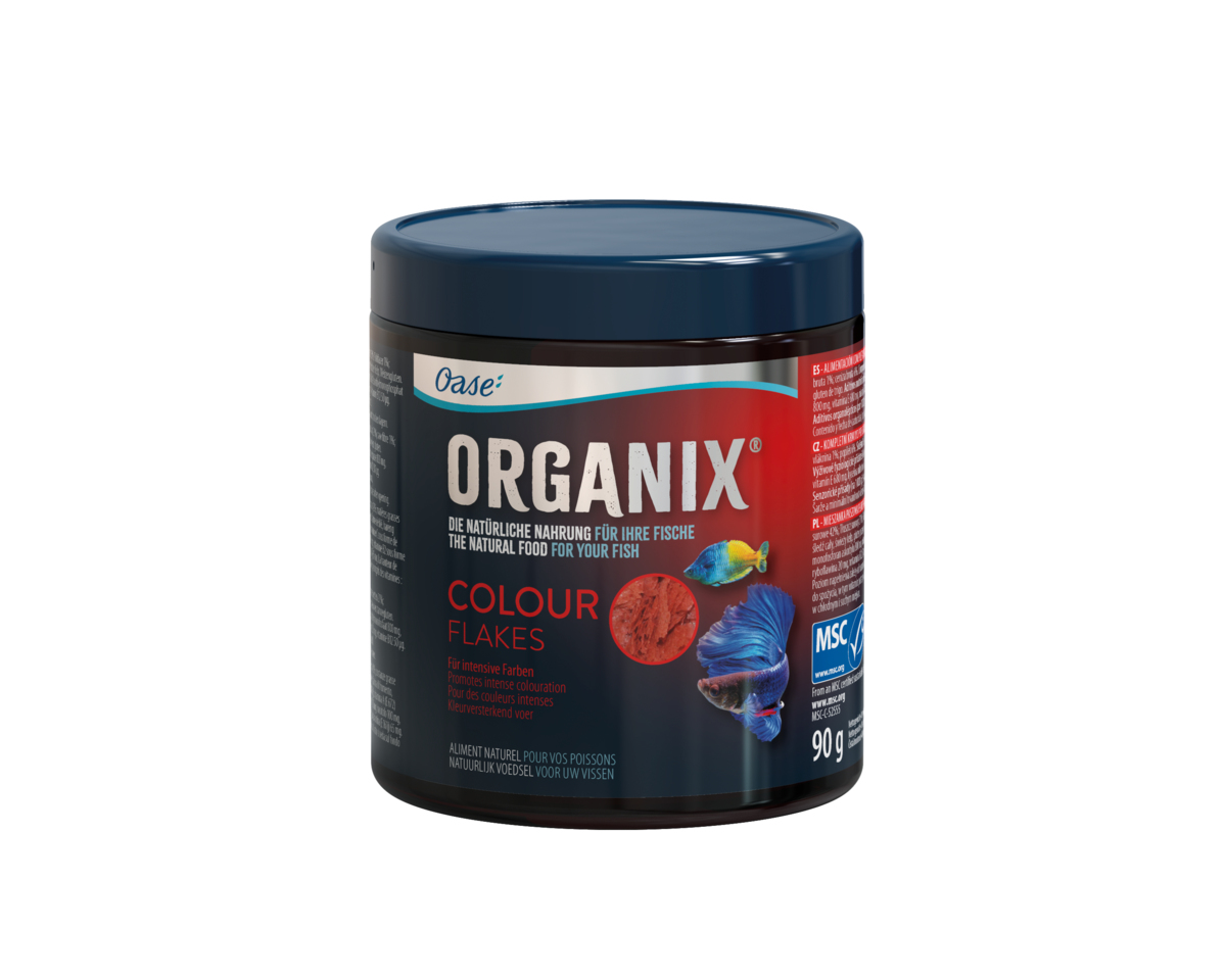 Корм для сохранения цвета всех рыб, ORGANIX Colour Flakes 550 ml