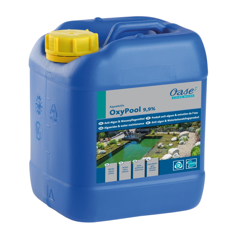 Для плавательных прудов и фонтанов OxyPool 9,9% 5l