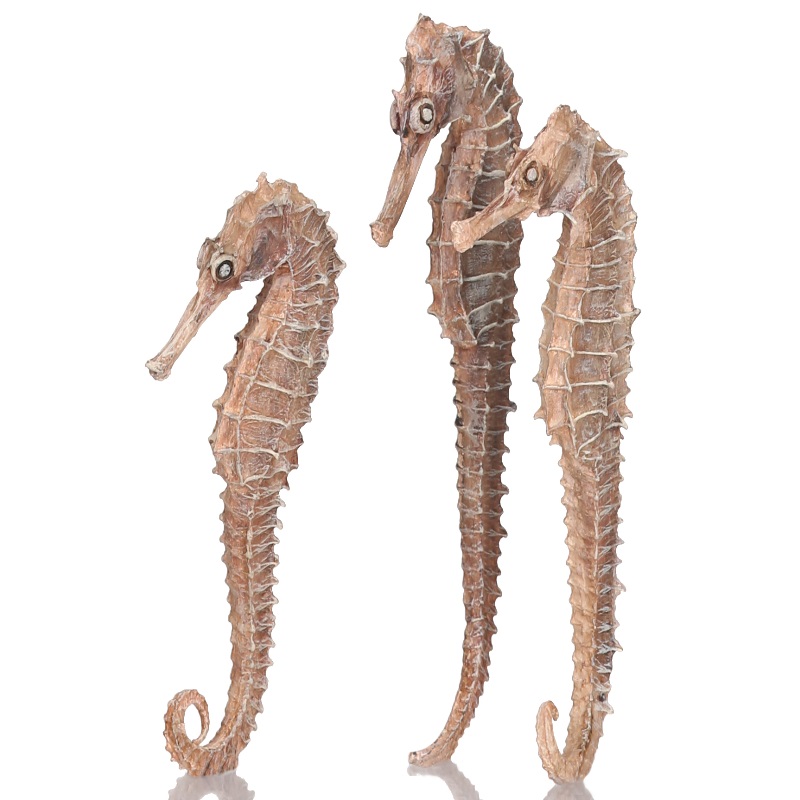 Набор морских коньков seahorse 3 pack natural