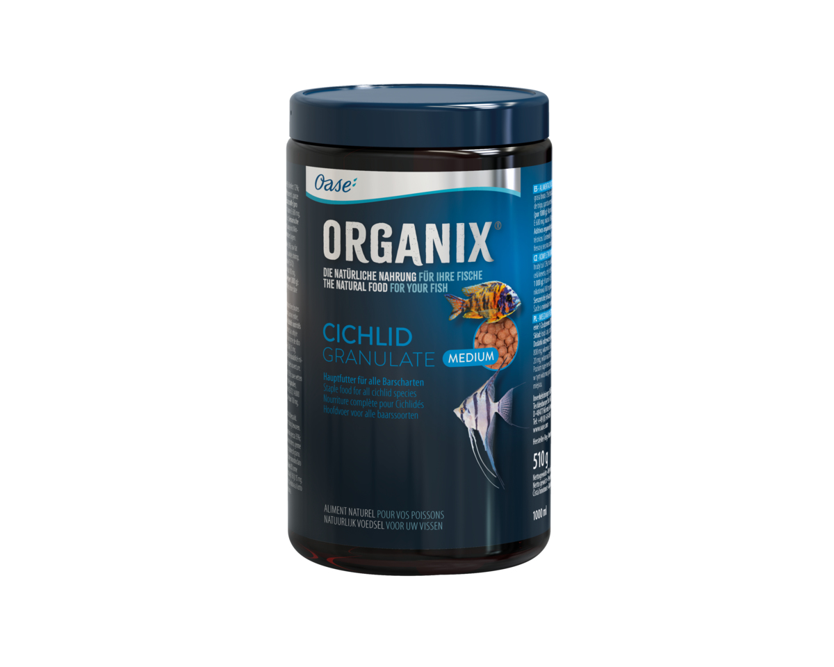 Корм для цихлид, ORGANIX Cichlid Granulate M 1000 ml