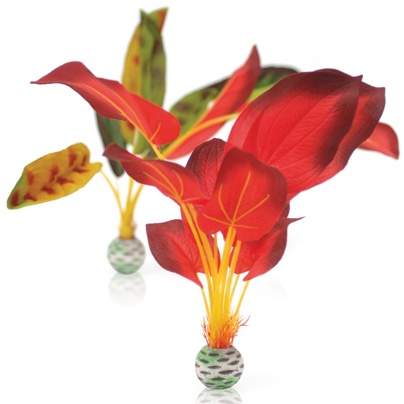 Набор "Зеленый-красный", Silk plant set large green-red Набор "Зеленый-красный", Silk plant set large green-red