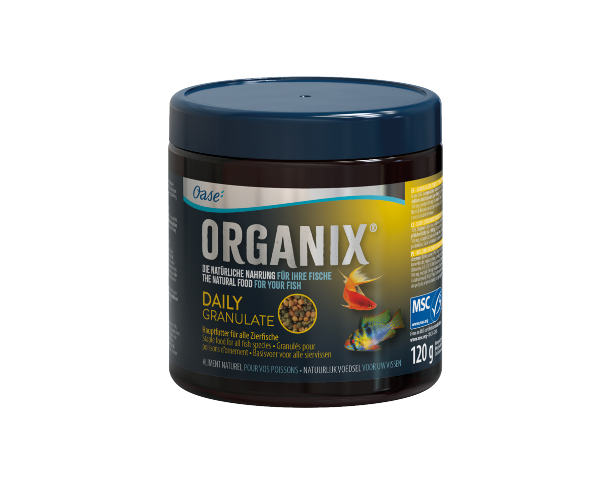 Корм для всех видов рыб, ORGANIX Daily Granulate 250 ml