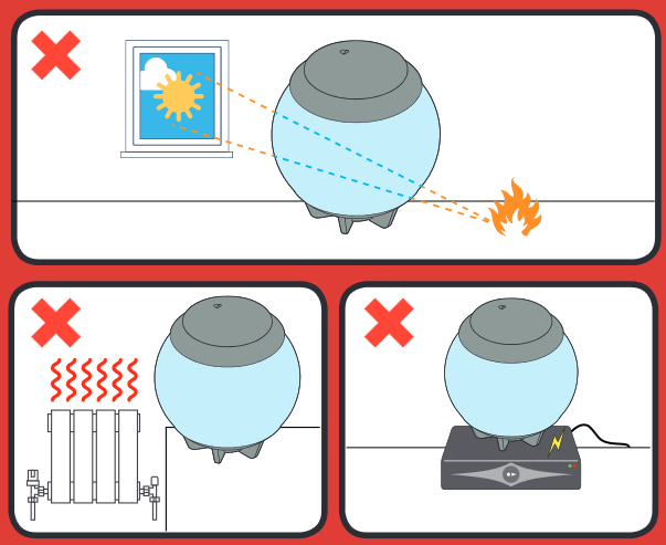 Аквариум biOrb TUBE 35 MCR white