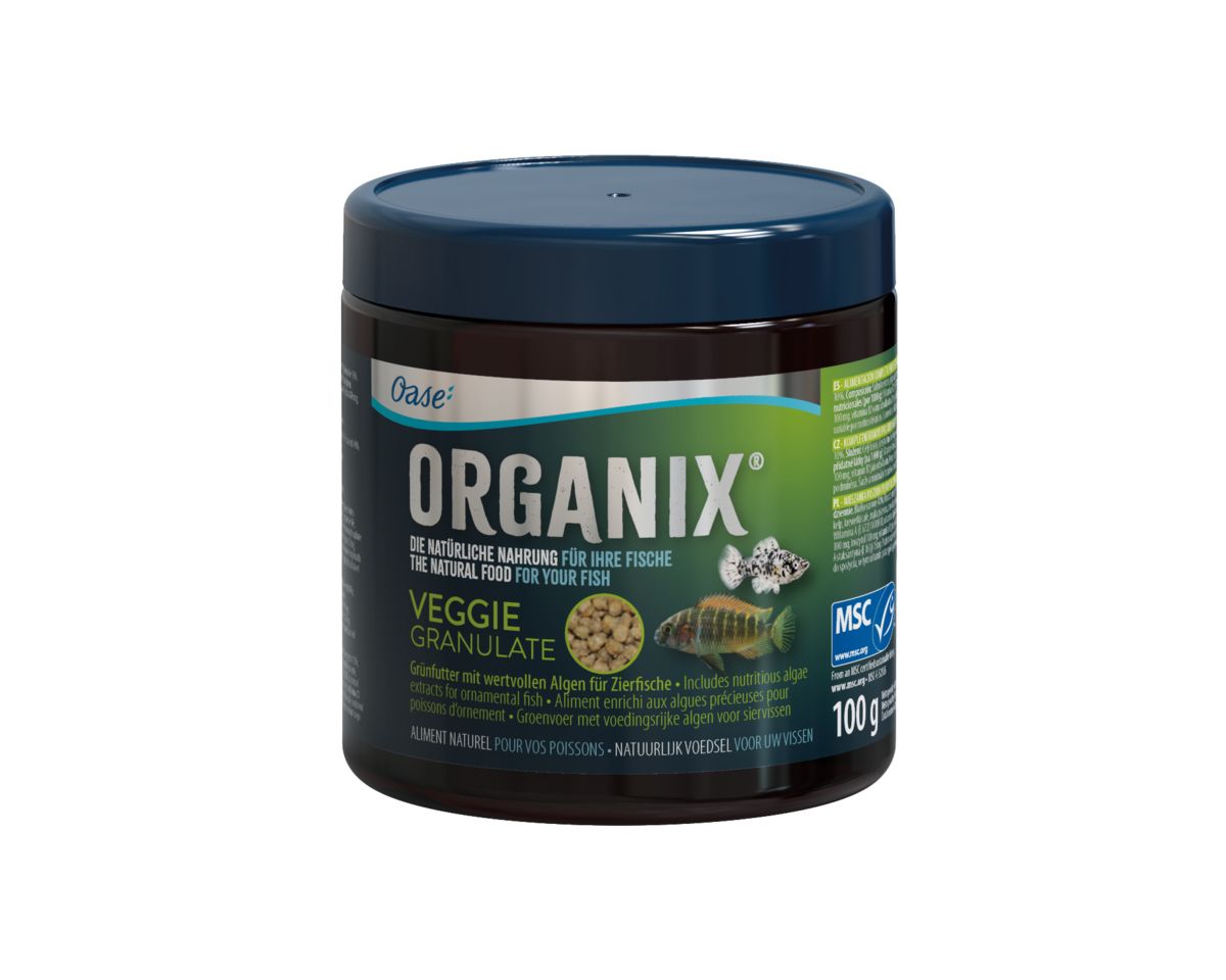 Корм для травоядных рыб, ORGANIX Veggievore Granulate 250 ml 